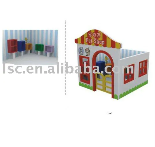 pet shop kids play kitchen set