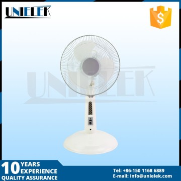 High speed DC motor solar home appliances 12 volt ac dc table fan price