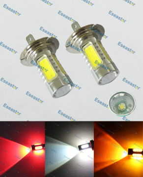 Fanless new generation 5pcs high power led chips 11W h7 led