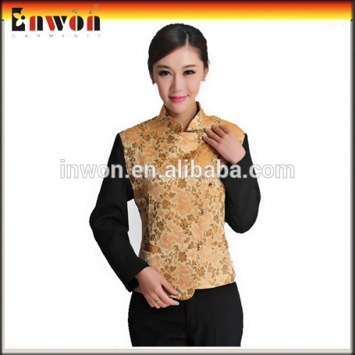 2014 New Design Cheap Custom Hotel Uniforms