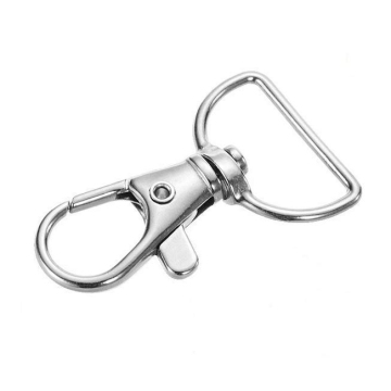 Swivel Snap Hook Lanyard Keychain with D Ring - 20mm