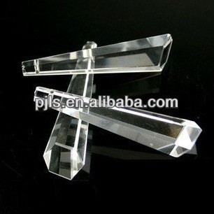 transparent crystal bead bar cow leg