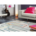 Tapis tufté à la main avec un design moderne