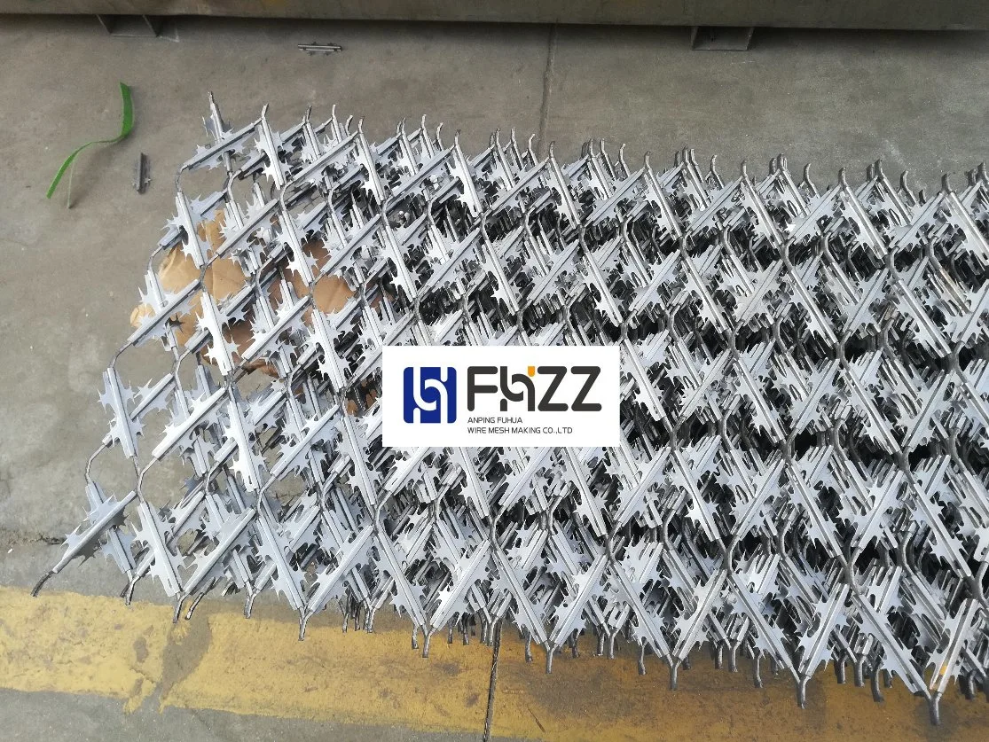 PVC Coated Steel Wire Razor Barbed Mesh