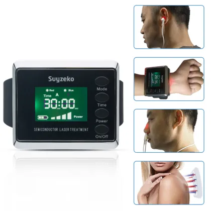 household healthcare laser digital blood glucose watch