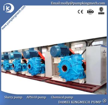 6/4D AHR centrifugal rubber slurry pumps