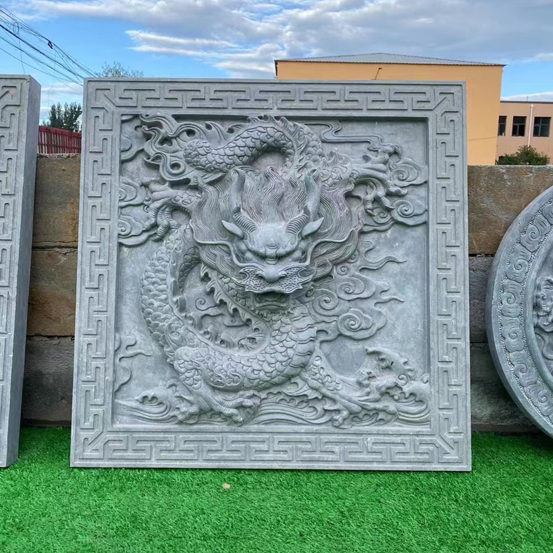 Stone Statue Of Stone Dragon