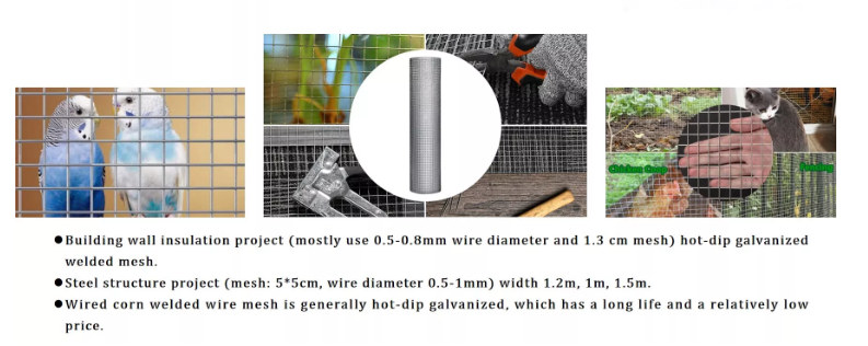 welded mesh application