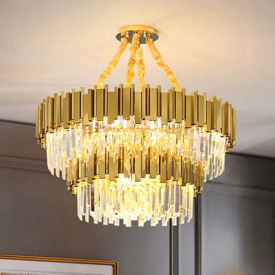 Luxury Modern Nordic Ceiling Chandeliers: Adorn Your Hotel, Dining Room, or Living Area with Elegant Crystal Lustres and Pendant Lights