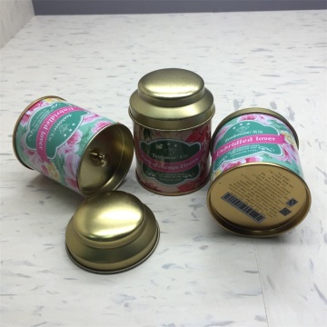 Tin packaging containers with lids