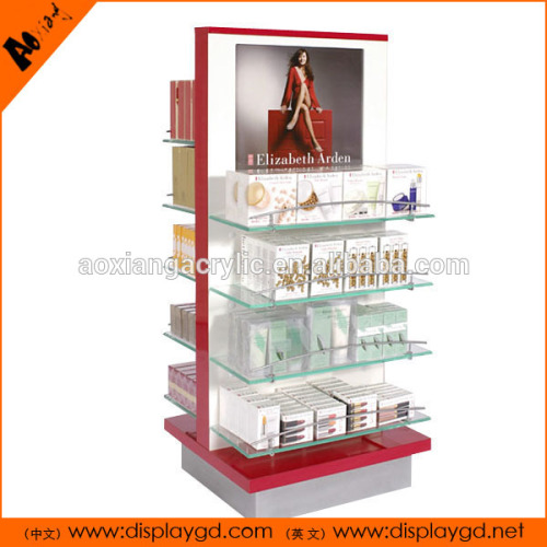 Attractive cosmetic Supermarket Display Stand