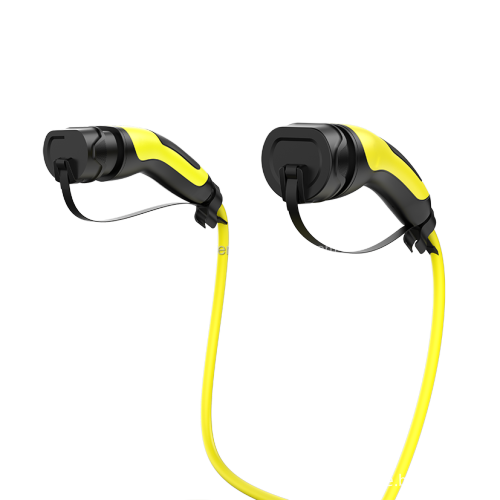 5 meters 32A 3 Phase 22kw Type 2 to Type 2 EV Charging Cable with ruber handle