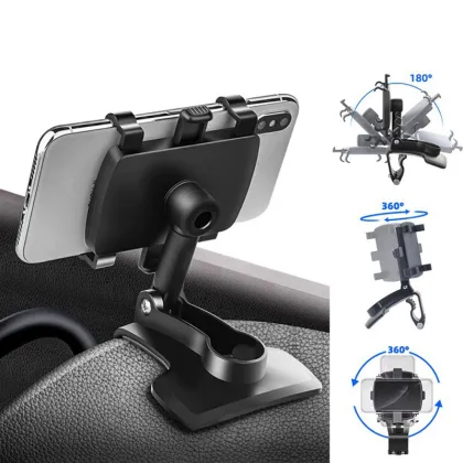 Adjustable Rotatable Car Mobile Phone Holder for iPhone, Samsung, Xiaomi, Redmi, Huawei