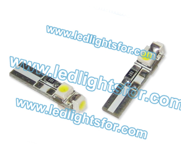 Super Bright Car led light/T5 car lamp/high quality canbus T5 led bulb