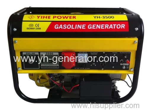 3000w Three Phase Dual Voltage Key Start Gasoline Generator 