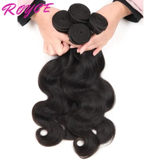 Royce Wholesale Virgin Human Hair,100% Unprocessed Virgin Hair,Indian  Body Wave Virgin Hair Bundles