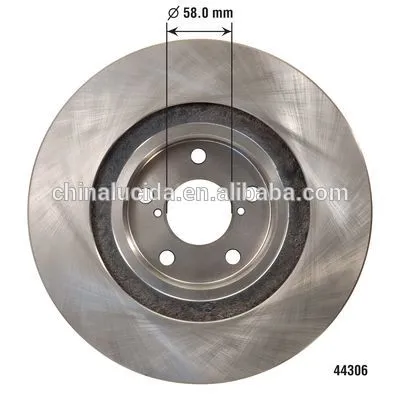 performance brakes auto car rotor 26310-AC040 for Subar Forester Legacy