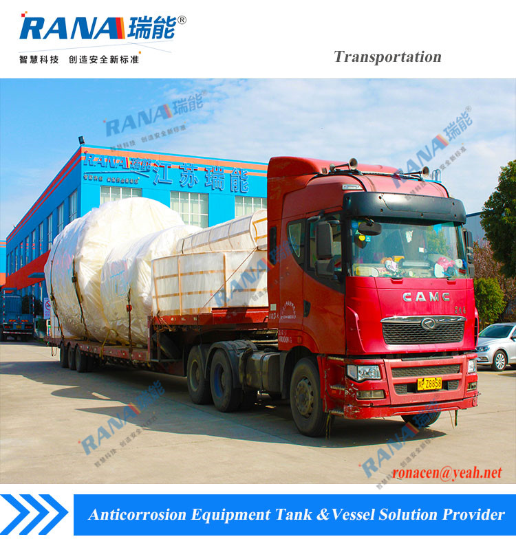 PTFE Customized Lined Anticorrosive Storage Tank