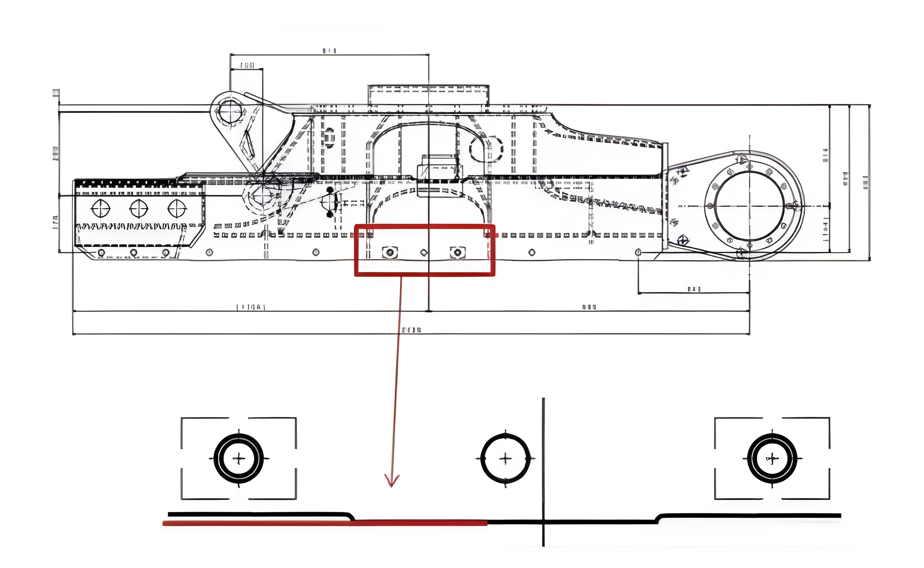 undercarriage for mini excavator