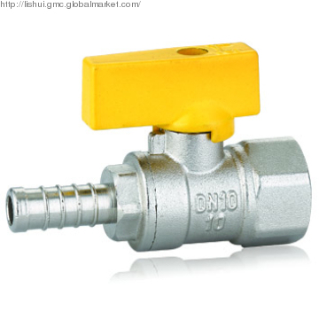 Straight Gas Ball Valve(DN10 x F1/2\")