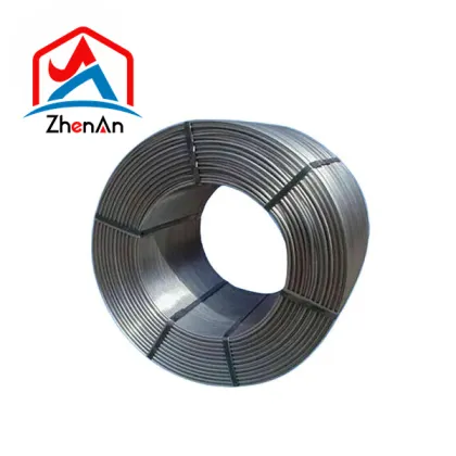 Ca Powder Pure Calcium Silicon Alloy Cored Wire