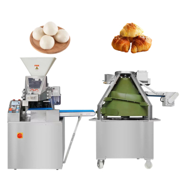 Continuous Super Dough Divider and Rounding Machine for Bread, Hamburger Buns, and Donuts