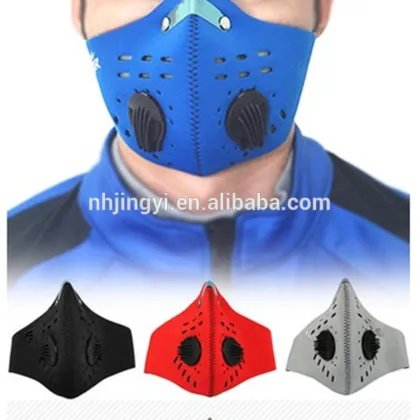 Anti air pollution mask pm 2.5 dustproof neoprene sport bike motorcycle face mask
