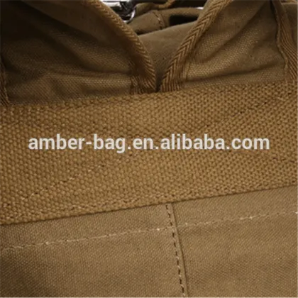 Canvas Shoulder Bag / Outdoor Products Canvas Roll Bag/The large capacity backpack bag/Men's backpack