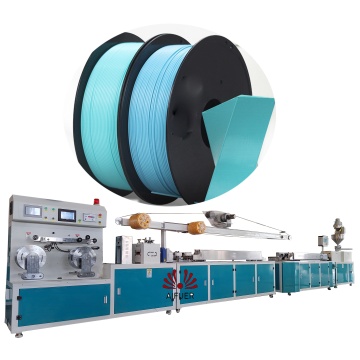 Ligne d'extrusion de filament 3D: machine d'extrudeuse en plastique pour production de filament d'impression 3D
