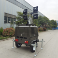 lighting tower trailer mobile engine