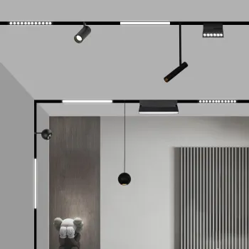 Modern Style IP20 COB 6W LED Ceiling Track Spotlight