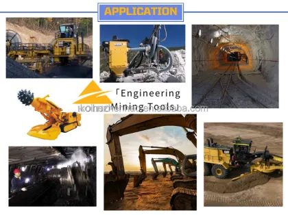 Rock Cutting and Excavation Machinery: Drilling Bits, Crushers, and Trenchers
