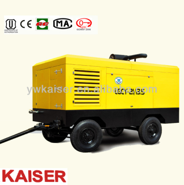 Diesel Portable Screw Compressor for sale