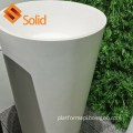Wholesale Modern Sanitary Ware Free Standing Basin Wash Hand Basin with Pedestal