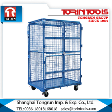 Foldable Saving Space Roll Off Container For Supermarket Transport