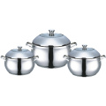 Stainless Steel Casserole with Dome Lid