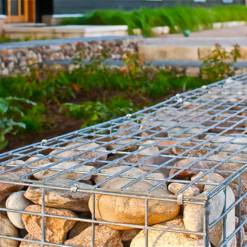 Malha de tecido hexagonal de preço da cesta de Gabion