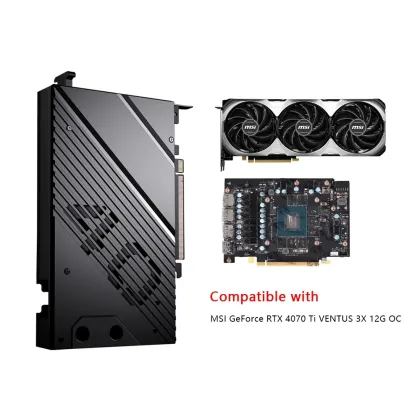 Granzon Water Block for MSI GeForce RTX 4070 Ti VENTUS 3X 12G OC GPU Card