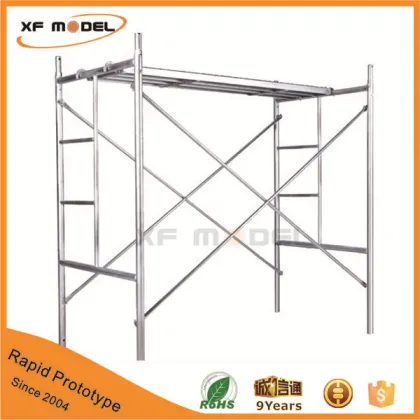 Laser cutting welding scaffold model sheet metal fabrication rapid prototyping