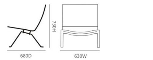 Poul Kjaerholm PK22 Easy Chair