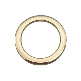 Gold Custom Circle Shoe Ornament Brooch for Women