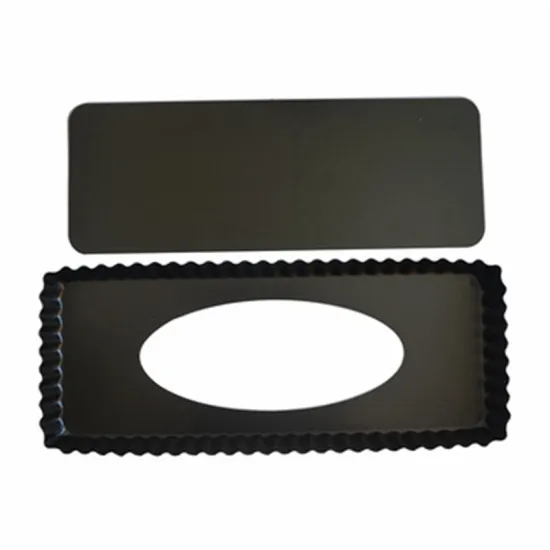 Rectangle Tart Baking Removable Bottom Cake Pan