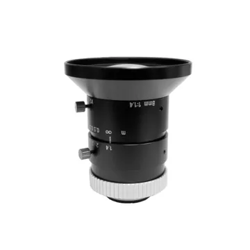 VS Technology VS-0818H1 4~9MP 8mm 1'' C-Mount CCTV Lens: High Resolution Security Camera Lens
