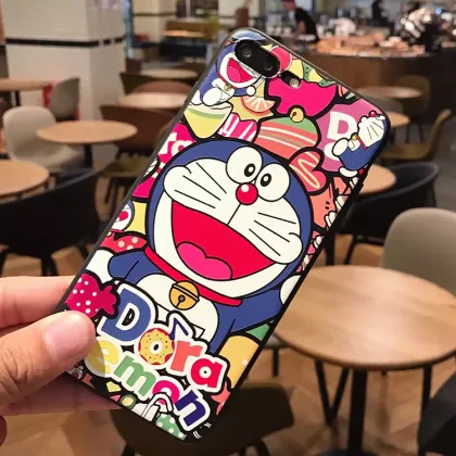 For Doraemon Style Phone Cover for oppo r7s plus phone case stuffed animal