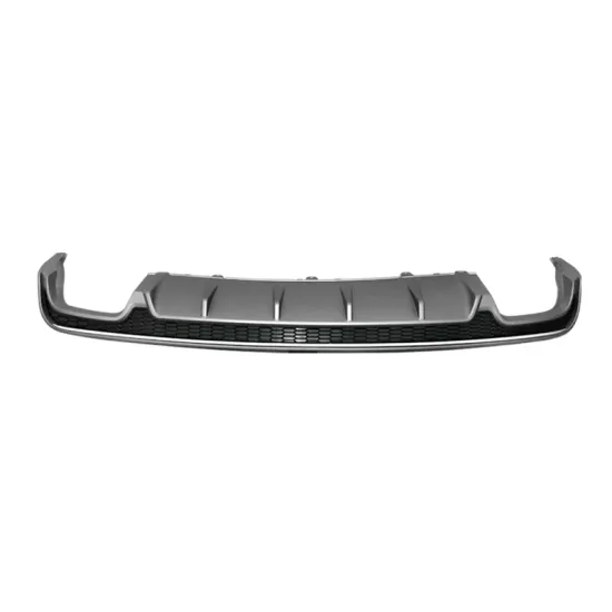 S6 Auto Rear Bumper Diffuser with Tailpipe for Audi A6 C7 2016-2018 S-Line GRAY