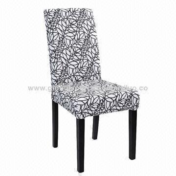 Fabric Face Dining Chair with Rubber Wood Legs