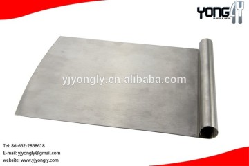 Food grade lareg Stainless Steel Scraper, dough scraper