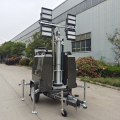 lighting tower trailer mobile engine