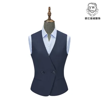 Navy Blue Women's Vest YD01203