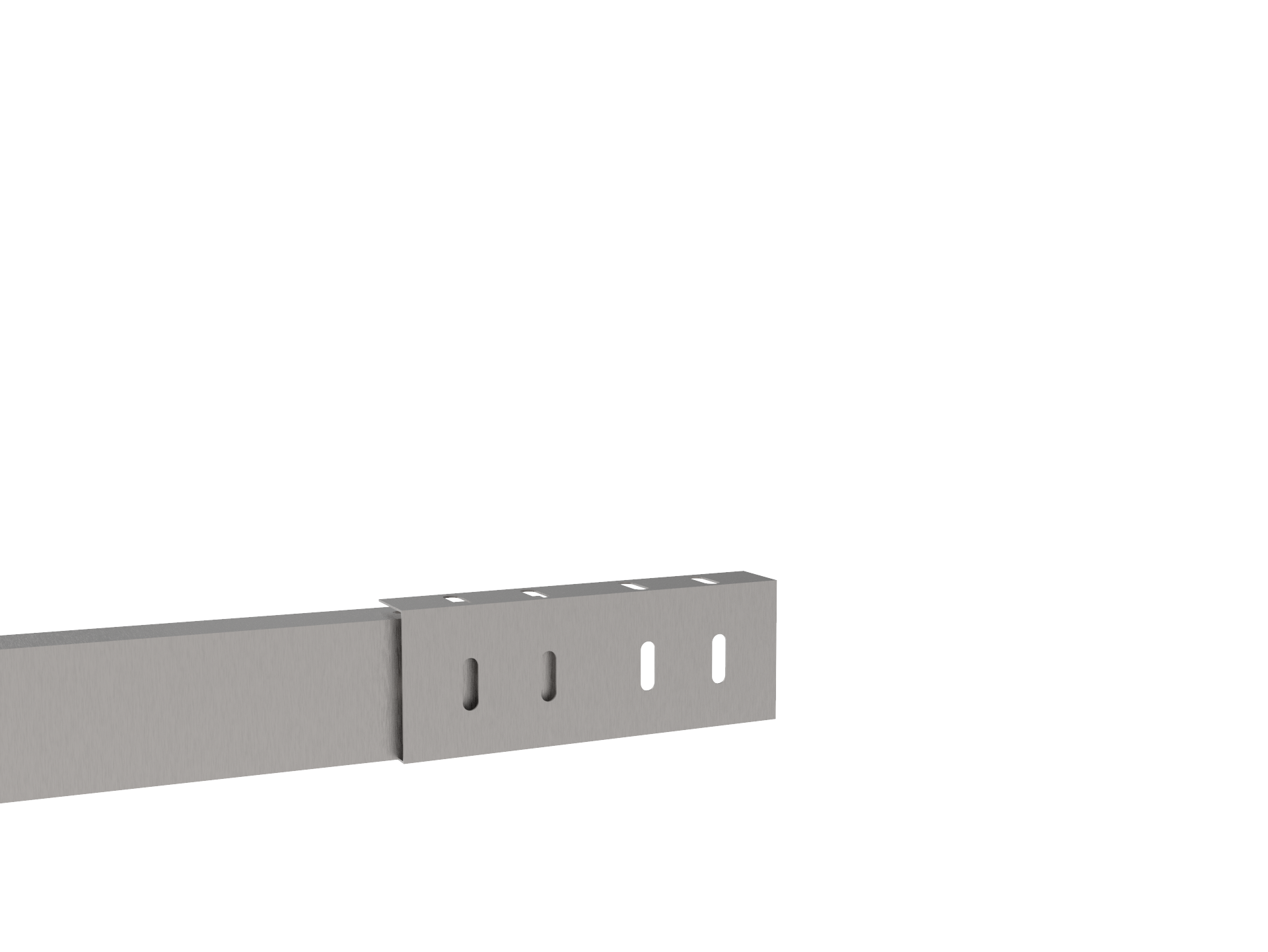 C-Shaped Steel Splice For Rail